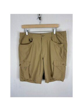 Rohan Consignment Shorts Mens 36 Tan Khaki Cargo Hiking Travel Outdoor BE101
